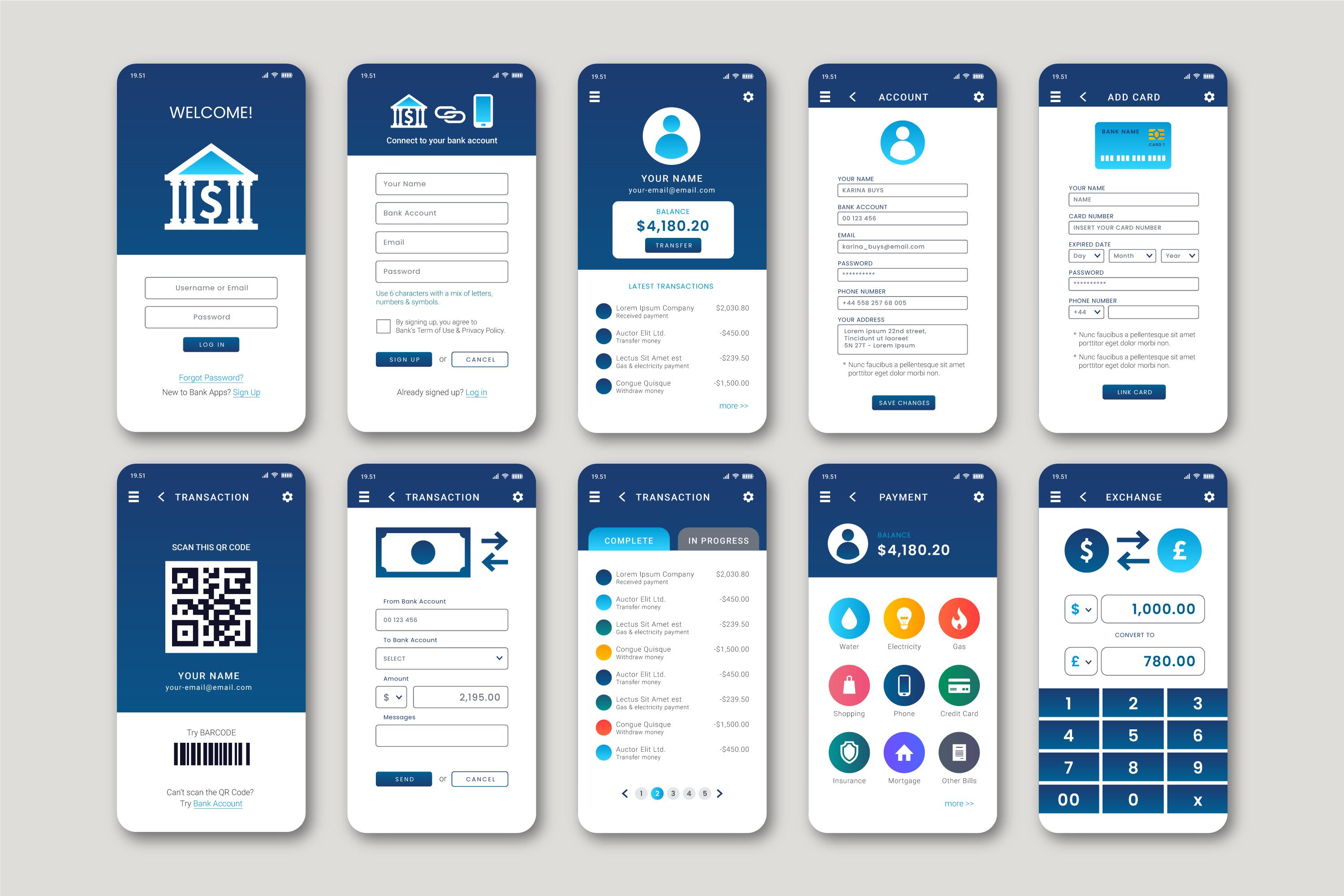 Mobile Banking App